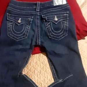 True Religion Jean's. New only worn once 28x33